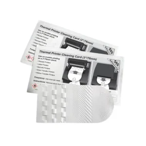 TSC 36-0000011-00LF-TSCA – Tulostimen puhdistuskortti 4", 15 kpl