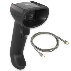 Zebra DS8208-SR4U210RZVM – DS8208-SR 1D/2D-skannerikit, Vibration, USB, musta
