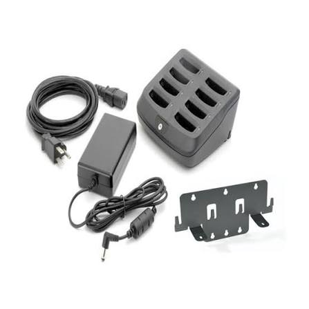 Zebra KT-SAC5000-8000CR – 8-paikkainen akkulatausasema CS4070:lle, seinäkiinnitys