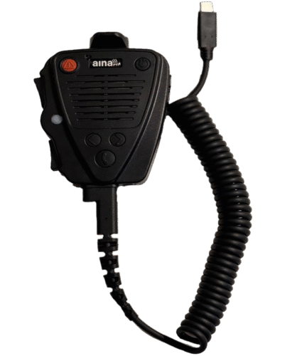 Zebra 3PTY-AINA-APTT2W-2M – AINA Wired Voice Responder USB-C -kaiutinmikrofoni