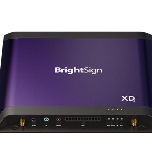 BrightSign XD1036 – XD6 Series 6 4K digital signage -mediasoitin, dual UHD, PoE+ ja laajennettu I/O