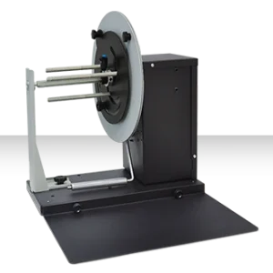 DPR LLC AD2234-S4 – etikettien takaisinkelaaja, 244 mm, Ø 300 mm, 225 rpm, 3″ hylsytuki