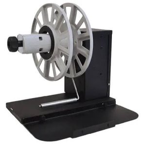 DPR LLC ASD2234-S4 – All-in-one etikettien takaisinkelaaja, 244 mm, Ø 300 mm, 225 rpm, 3″ hylsytuki