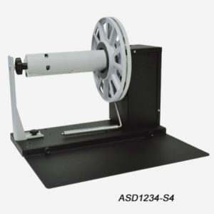 DPR LLC ASS2214-S4 – All-in-one etikettirullan aukikelaaja, 127 mm, Ø 300 mm, 225 rpm, 3″ hylsytuki