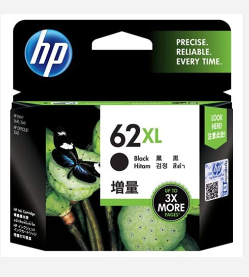 HP D14SLAE / C2P07AE 62XL alkuperäinen kolmivärimustepatruuna, 11,5 ml