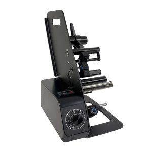 Labelmate LD-C2-sarjan etikettien annostelija C2-laskurilla, 115 mm rinnakkaismalli etuviistosta