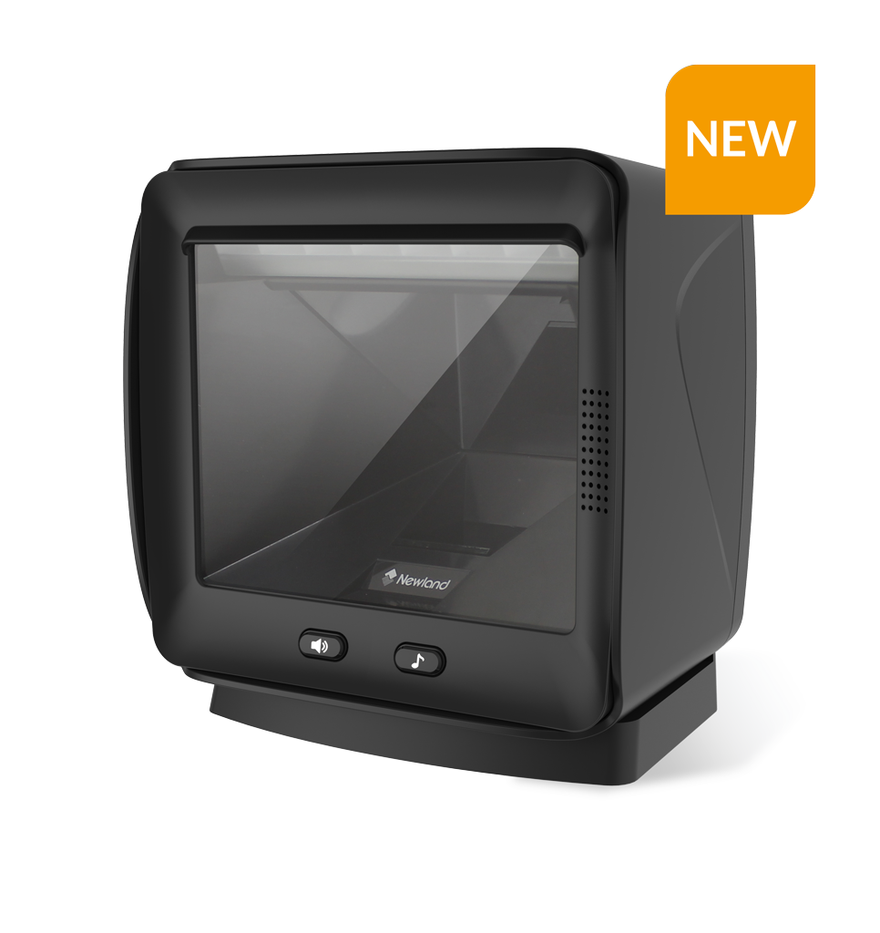 Newland NLS-FR8080V2-E-U30 – FR80 Salmon AI 1D/2D presentation-viivakoodinlukija, OCR, USB/RS-232, EAS, IP52