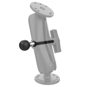 RAM Mount RAM-B-273-CU - Add-A-Ball B-koko 1″ C-kokoiseen Double Socket Arm -varteen