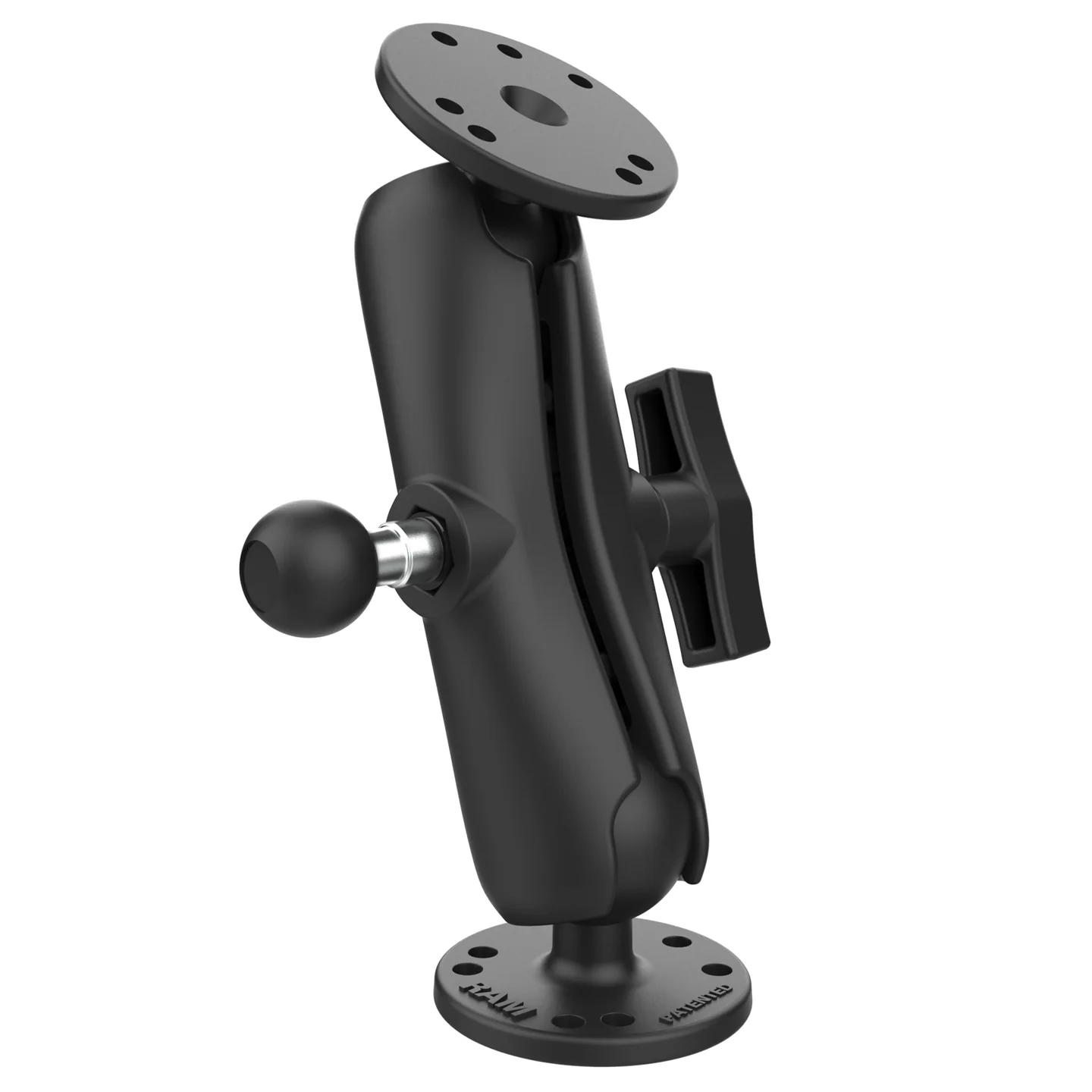 RAM Mount RAM-B-273-CU - Add-A-Ball B-koko 1″ C-kokoiseen Double Socket Arm -varteen - Image 2