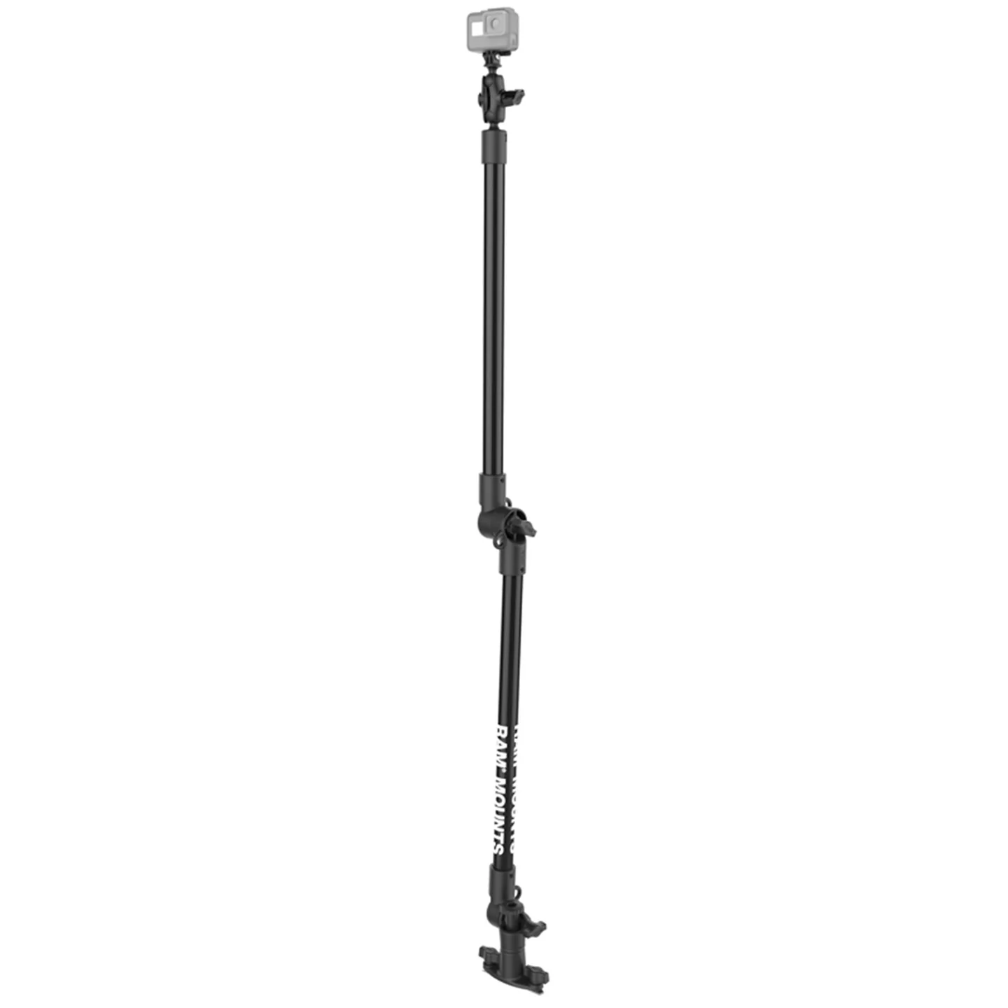 RAM Mount RAP-411-18-18-A-GOP1 - Tough-Pole 48″ action-kamerateline, Dual Track Base, GoPro-yhteensopiva