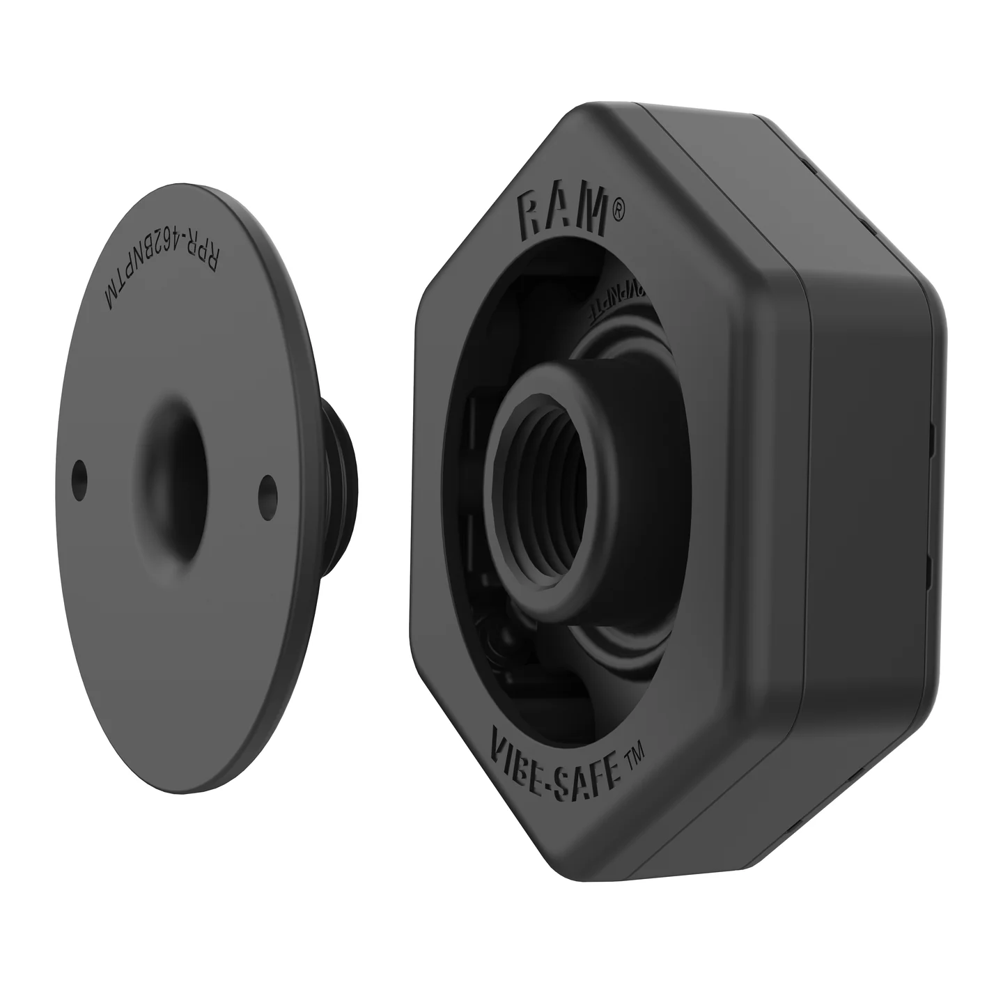 RAM Mount RAP-462NPT - RAM Vibe-Safe -tärinänvaimennin, NPT, 2-Hole AMPS