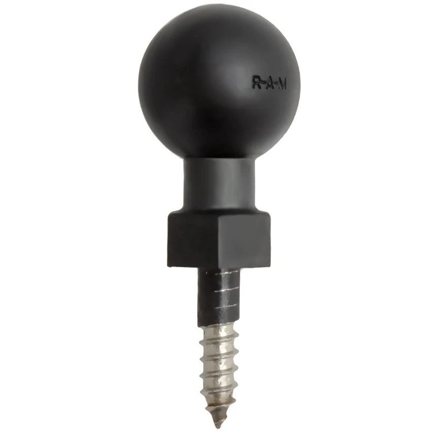 RAM Mount RAP-B-379U-25201L - Tough-Ball B-koko 1″, 1/4″-20 × 1″ Lag Bolt -kierretappi