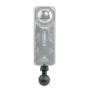 RAM Mount RAP-B-379U-252025-RW - Tough-Ball 1″ B-koko -adapteri Insta360-kameroille, 1/4″-20 × 0.25″