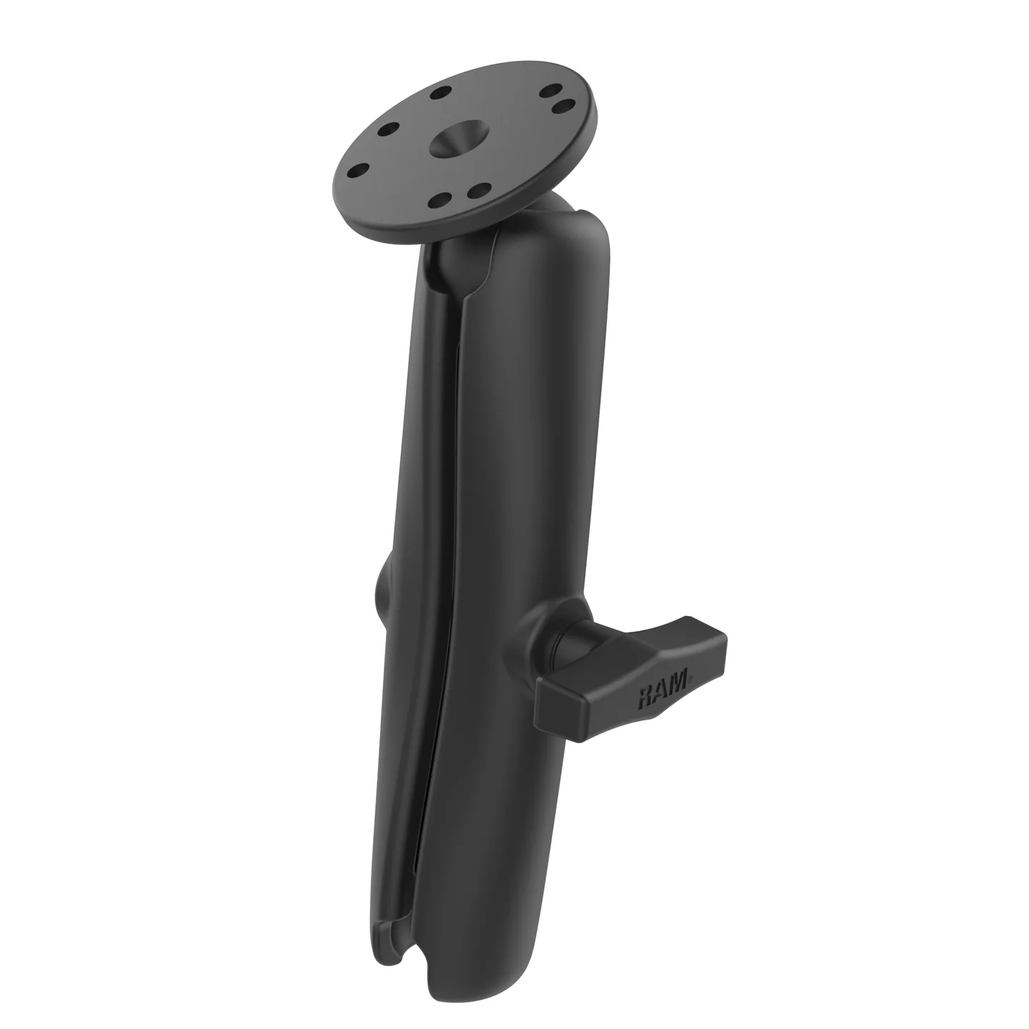 RAM Mount RAM-103U-D - Long Double Socket Arm ja 2,5″ Round Ball Plate, C-koko 1,5″