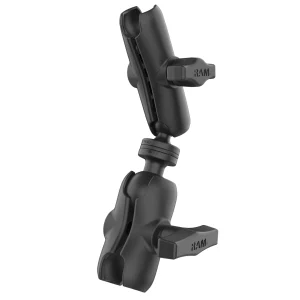 RAM Mount RAM-201-B-BC-201U - 9″ C-koko 1,5″ – B-koko 1″ Double Socket Arm -jatkovarsi