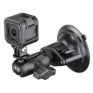 RAM Mounts RAM-B-166-A-GOP1U – Twist-Lock™ imukuppiteline action-kameralle, lyhyt B Size -varsi