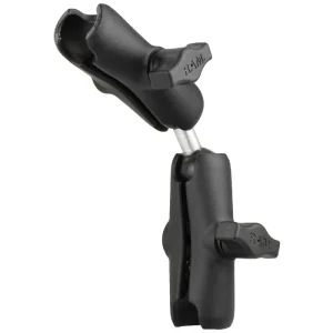 RAM Mount RAM-B-201-201U - Dual Extension Double Socket Arm 8,375″, B-koko 1″