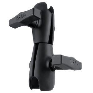 RAM Mount RAP-200-2U - Double Socket Swivel & Ratchet Arm, C-koko 1,5″, 360° + 180° säätö