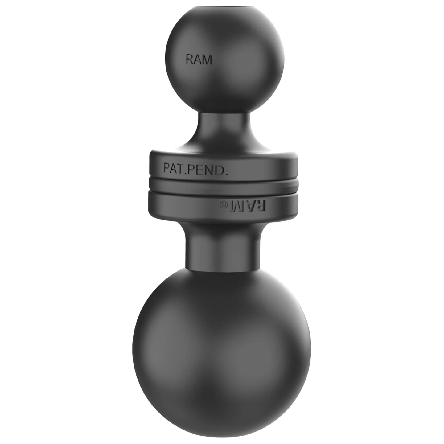 RAM Mounts RAP-BC-230U - Double Ball Adapter, C-koko 1,5″ – B-koko 1″, komposiitti