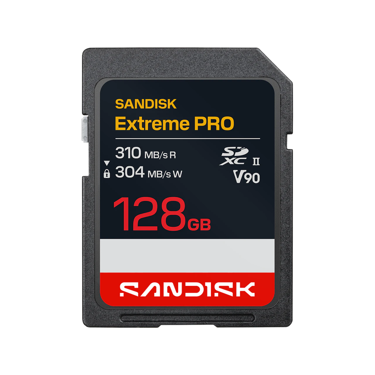 SANDISK SDSDXEM-128G-GN4IN – Extreme PRO SDXC UHS-II V60 128GB, 300 MB/s luku / 210 MB/s kirjoitus