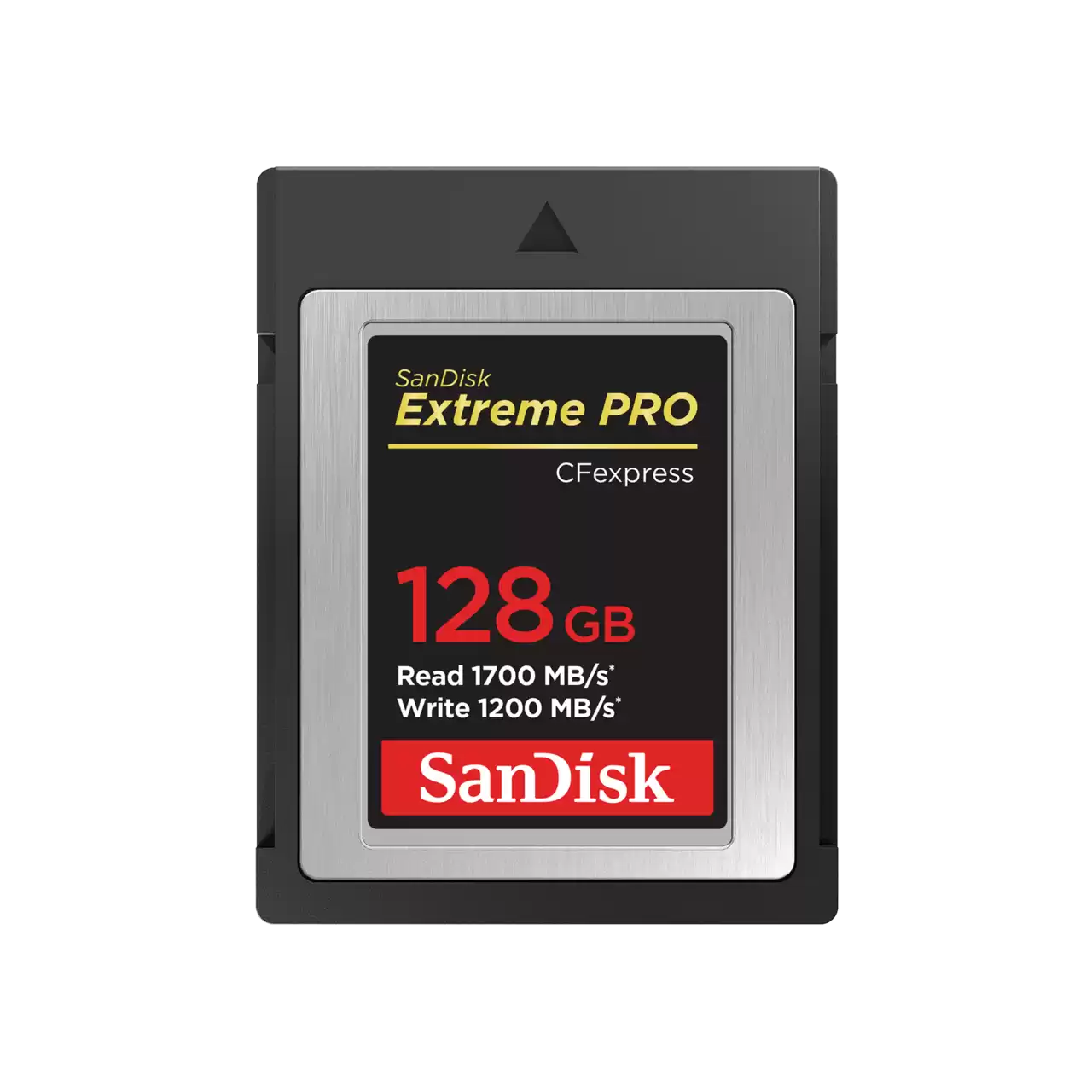 SANDISK SDCFEB-128G-GN4NN – Extreme PRO CFexpress 4.0 Type B 128GB, PCIe Gen4, 3700 MB/s luku / 3500 MB/s kirjoitus