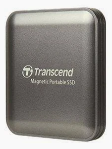 Transcend TS2TESD420C - ESD420, 2 Tt ulkoinen SSD, MagSafe-yhteensopiva, USB-C 20Gbps, Iron Gray
