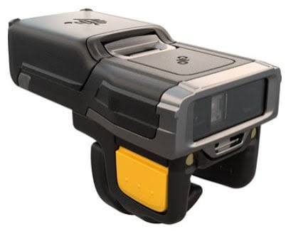 Zebra RS61B0-KFSSYWR RS6100 puettava viivakoodinlukija, Single Trigger, vakioakku