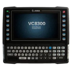Zebra VC83-08SOCQBAABA-I – VC8300 8″ ajoneuvotietokone, QWERTY, 1000 nit Touch, 4/32 GB pSLC, Android, −30…+50 °C
