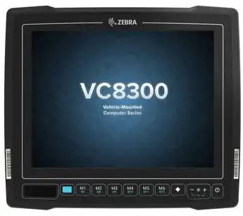 Zebra VC83-10FSRNBAABA-I – VC8300 10,4″ Freezer-ajoneuvotietokone, resistiivinen Touch, 4/32 GB pSLC, −30…+50 °C, ROW