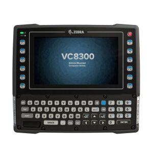 Zebra VC83-10SSCNBAABA-I – VC8300 10,4″ Android-ajoneuvotietokone, 4/32 GB pSLC, kapasitiivinen Touch, −30…+50 °C, ROW