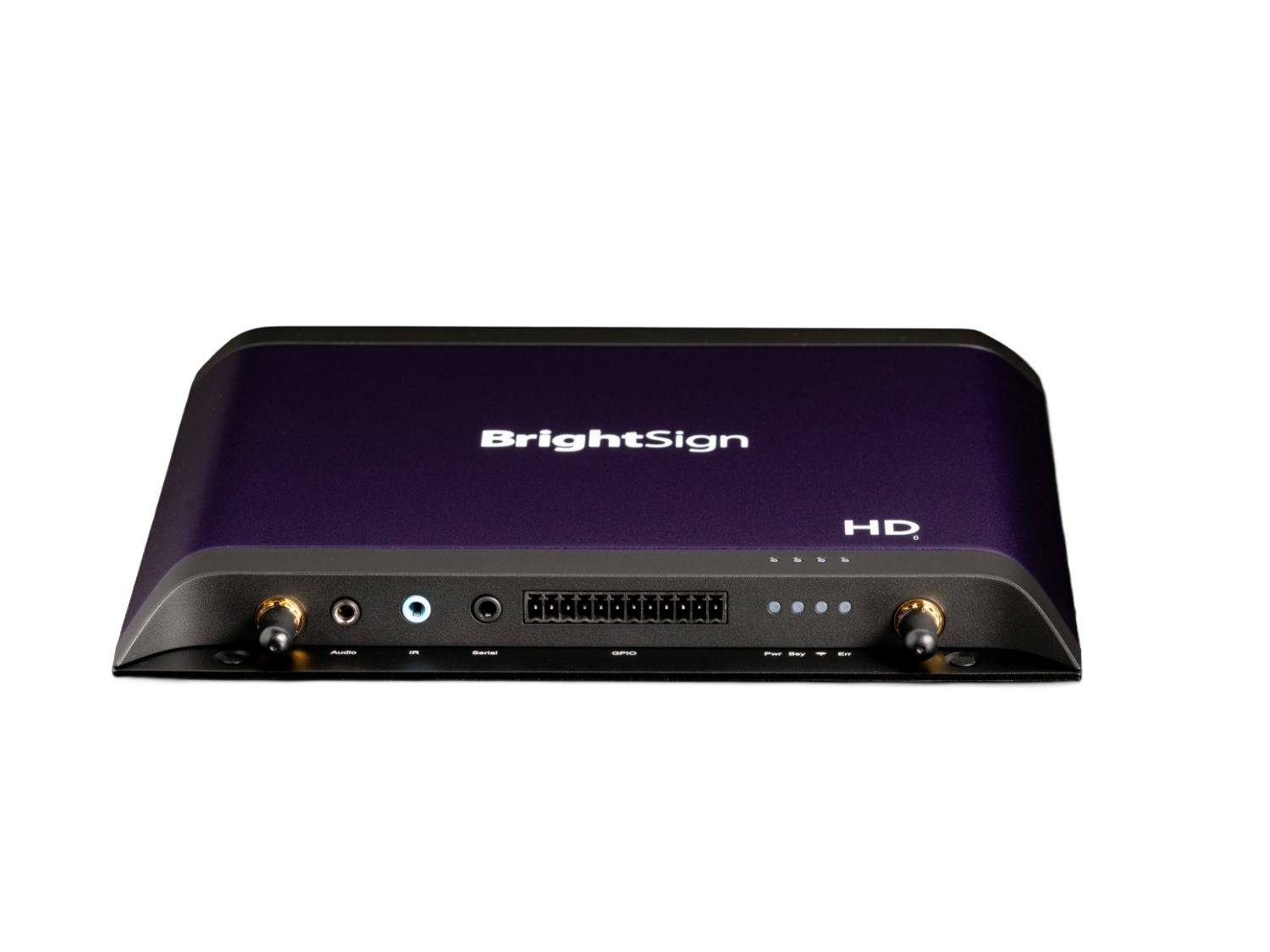 BrightSign HD1026 – HD6-sarjan 4K-mediasoitin USB- ja sarjaliitännöillä
