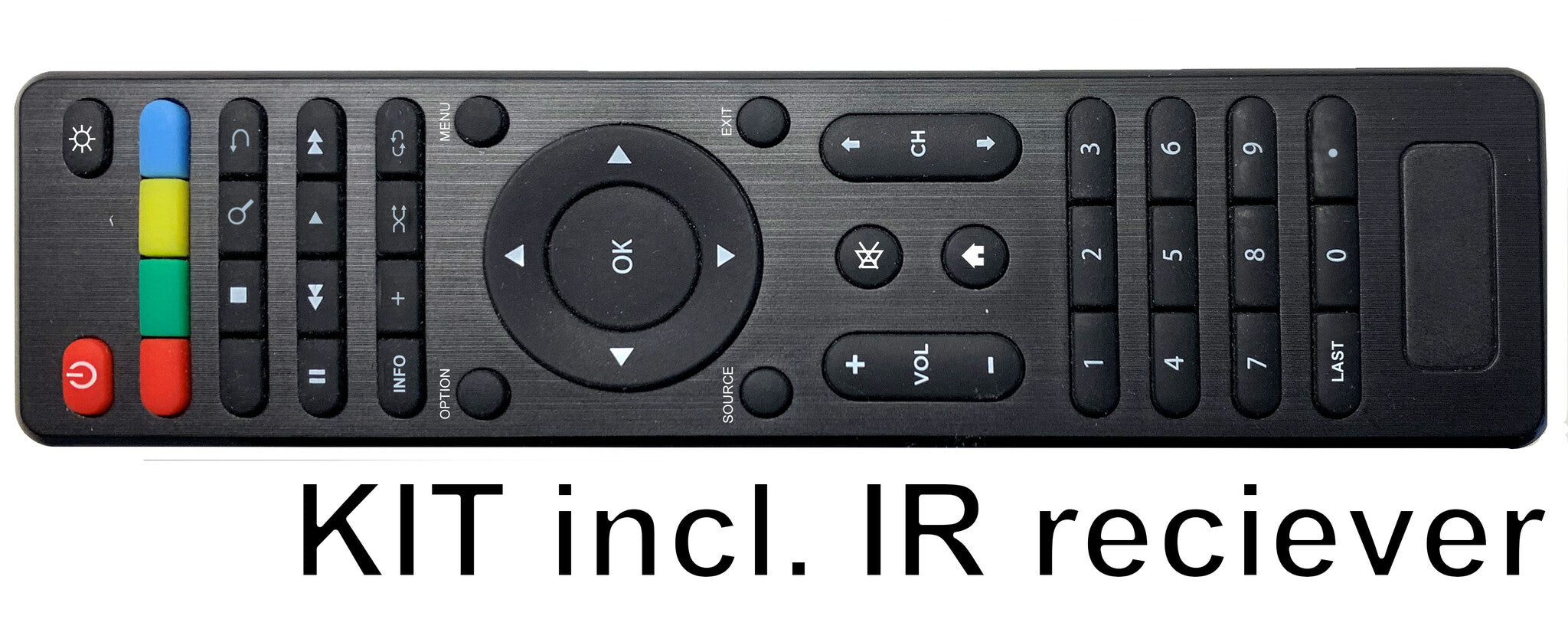 BrightSign REMOTEKITIR-02 – RC1002-kaukosäädin ja IR-vastaanotin