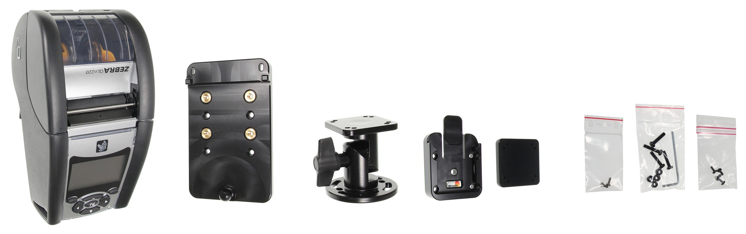 Brodit 215842 – Zebra ZQ620 ZQ610 MultiMoveClip -tulostinkiinnike