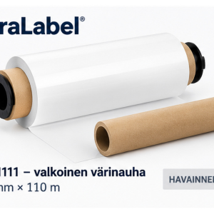 duralabel-m431111 – DuraLabel M431111 valkoinen lämpösiirtovärinauha 100 mm × 110 m
