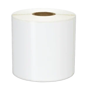 duralabel-t0406-9on – valkoinen esileikattu DuraLabel vinyylietiketti 100 × 150 mm – valmistajan materiaaliryhmän HAVAINNEKUVA