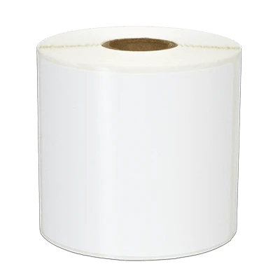 duralabel-t0406-9on – valkoinen esileikattu DuraLabel vinyylietiketti 100 × 150 mm – valmistajan materiaaliryhmän HAVAINNEKUVA