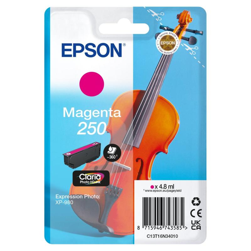 Epson C13T16N34020 250 Violin magenta 4,8 ml RF/AM Tag mustekasetti