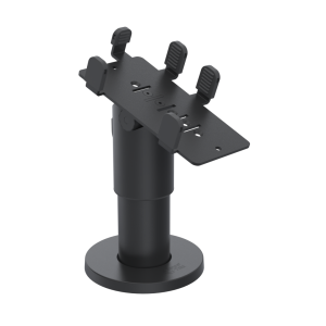 Ergonomic Solutions PAX025-D-MN – PAX Q25 -kiinnitysratkaisu, valmistajan musta sarjakuva; tilattava väri määräytyy tuotekoodin mukaan.