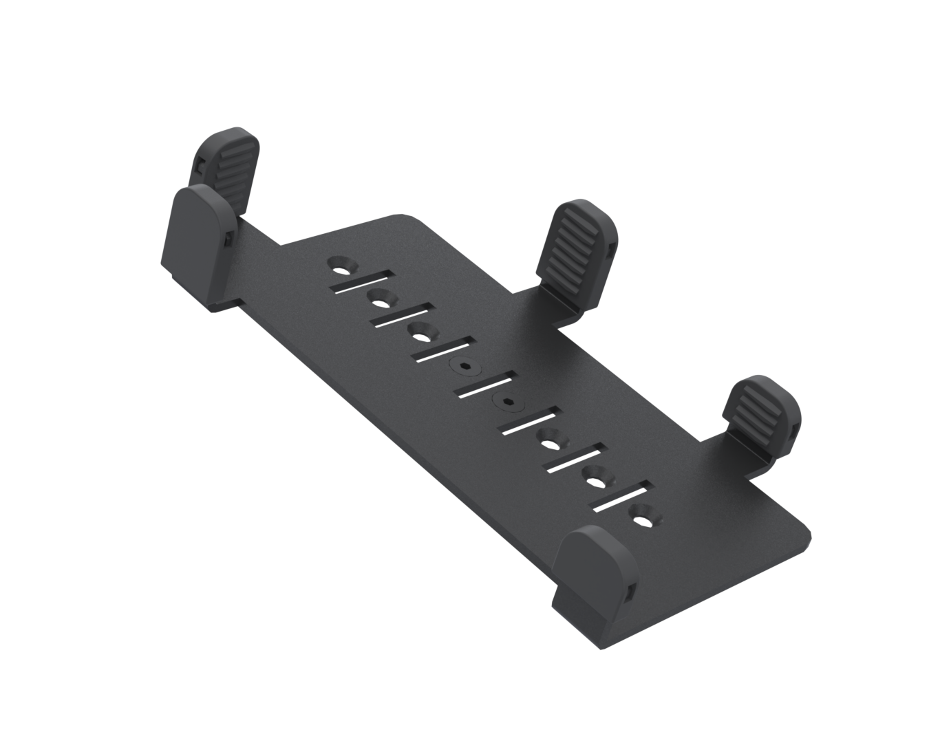 Ergonomic Solutions PAX301-MN-02 – PAX S300 MultiGrip-laitelevy ilman kahvaa, valmistajan musta sarjakuva; tilattava väri musta
