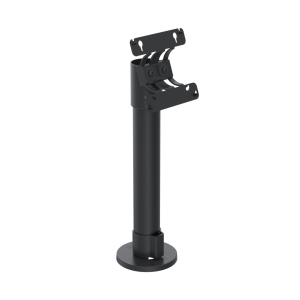Havainnekuva: Ergonomic Solutions SPV1302 Arc VESA 75/100 -näyttöteline, 300 mm pylväs ja yläkiinnitys; kuvassa musta versio, tuotteen väri määräytyy SKU:n mukaan