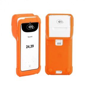 Mobilis Case 071008 SumUp Terminal HI-VIS oranssi silikonisuojakotelo