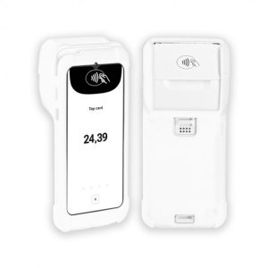 Mobilis Case 071010 SumUp Terminal valkoinen silikonisuojakotelo