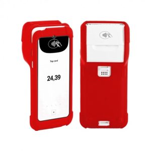 Mobilis Case 071011 SumUp Terminal punainen silikonisuojakotelo