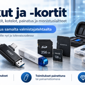 Muistitikut ja -kortit