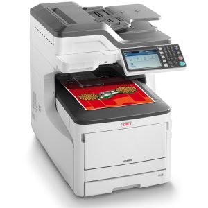OKI 45850304 MC883dn A3-värimonitoimilaite ilman lisäpaperikasetteja
