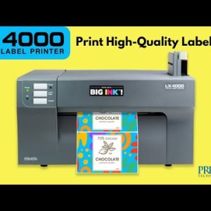 Primera Technology 074435 LX4000e Dye värietikettitulostin