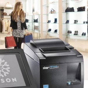 Star Micronics TSP100III -sarjan kuittitulostin, valmistajan runkokuva