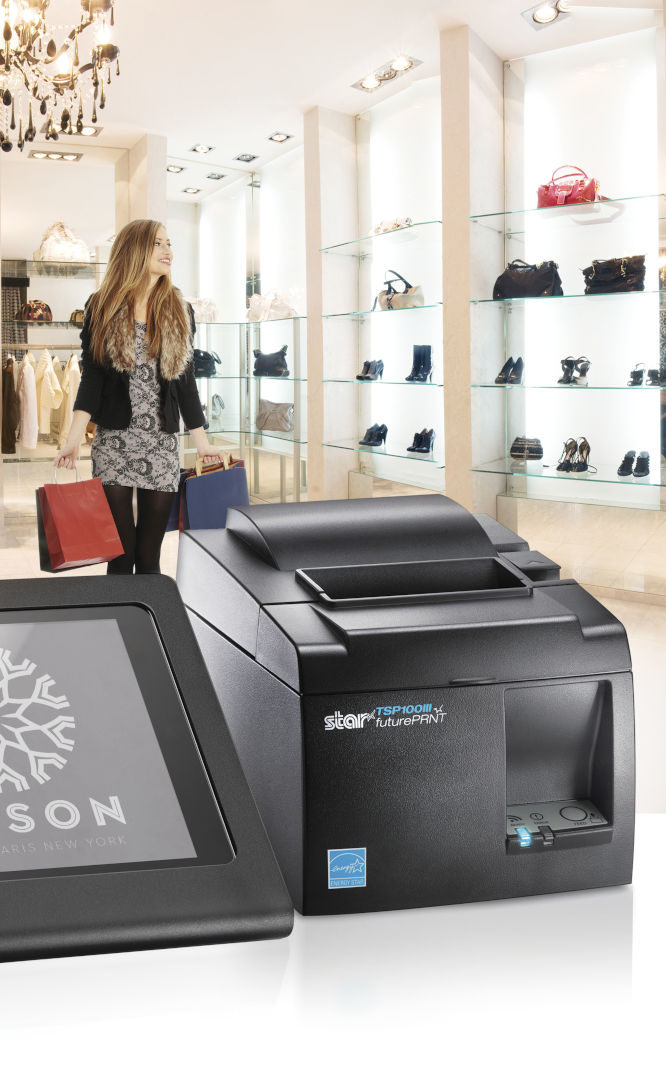 Star Micronics 39474790 TSP143IIIBI2 Bluetooth-kuittitulostin, valmistajan runkokuva