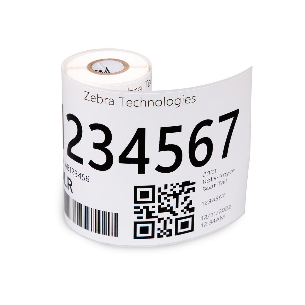 zebra-zipegm3020119 – havainnekuva Zebra EnduraGuard 4000D synteettisestä lämpöetikettirullasta, ei 101,6 × 152,4 mm SKU-kohtainen kuva